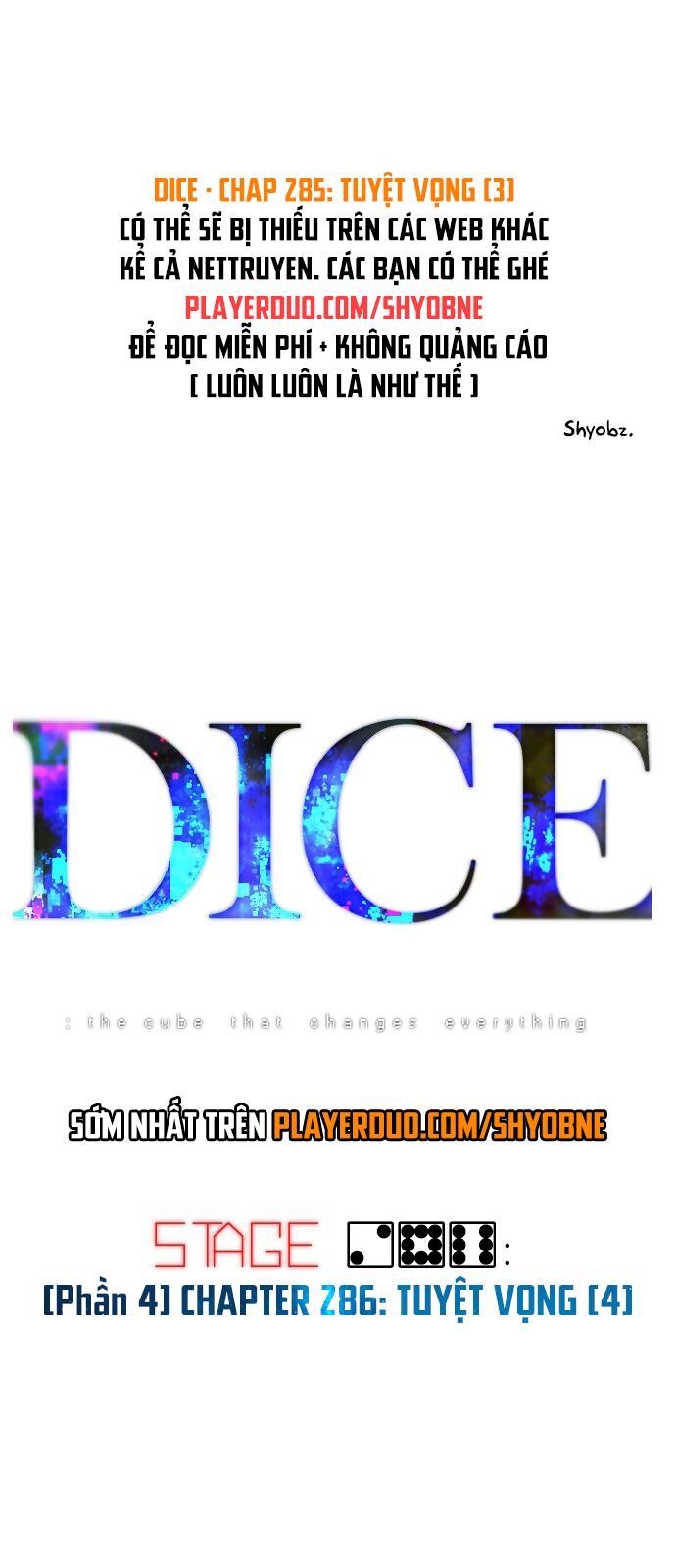 Dice Chapter 286 - Trang 2