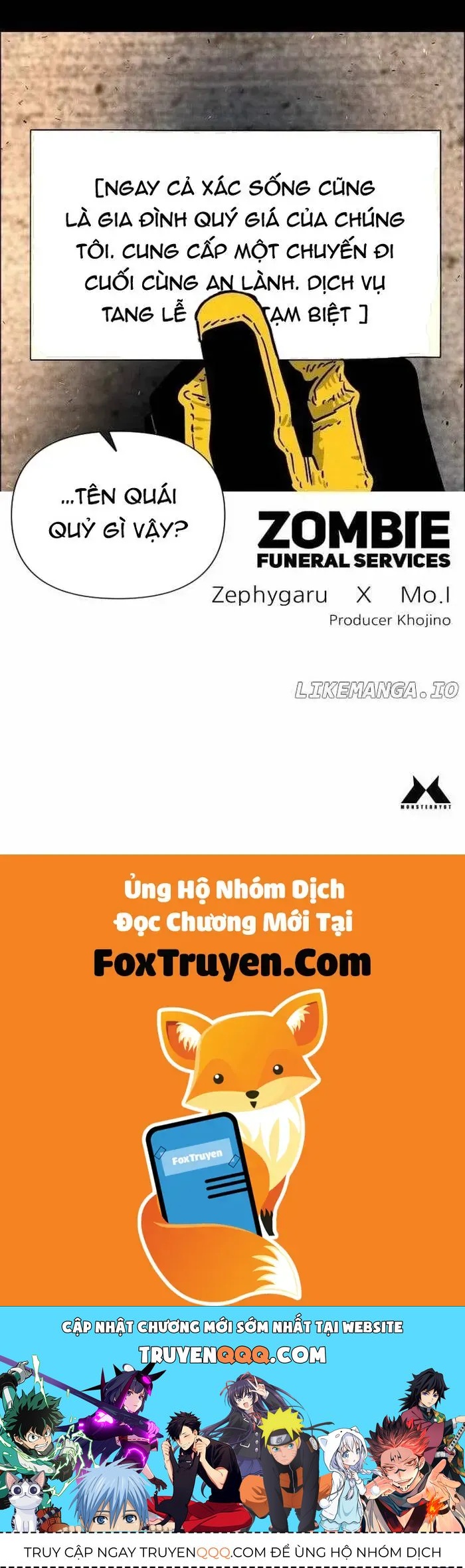 Dịch Vụ Tang Lễ Cho Xác Sống Chapter 48.2 - Trang 2