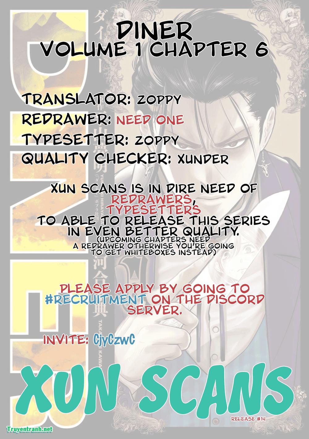 Diner Chapter 6 - Trang 2