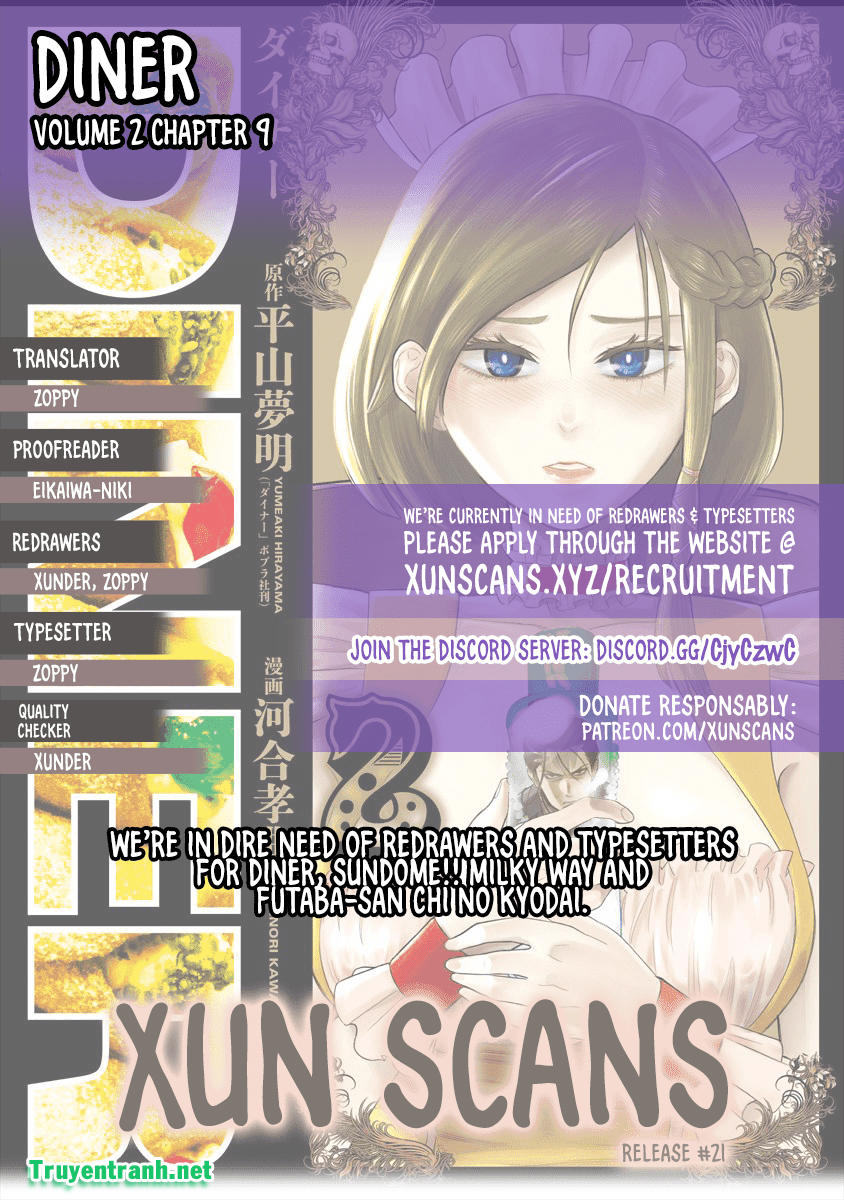 Diner Chapter 9 - Trang 2