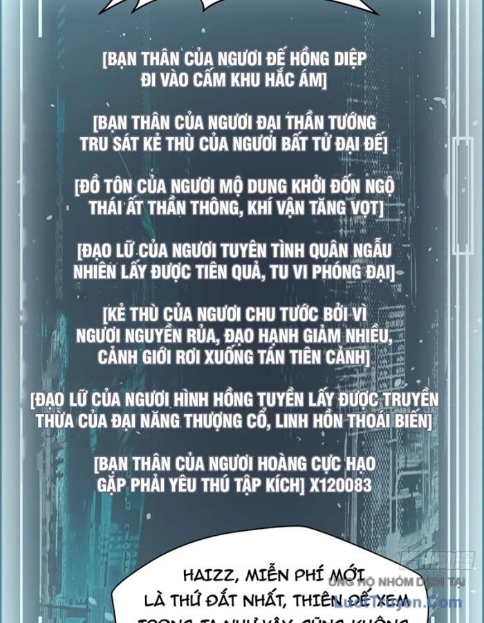 Đỉnh Cấp Khí Vận, Lặng Lẽ Tu Luyện Ngàn Năm Chapter 277 - Trang 2