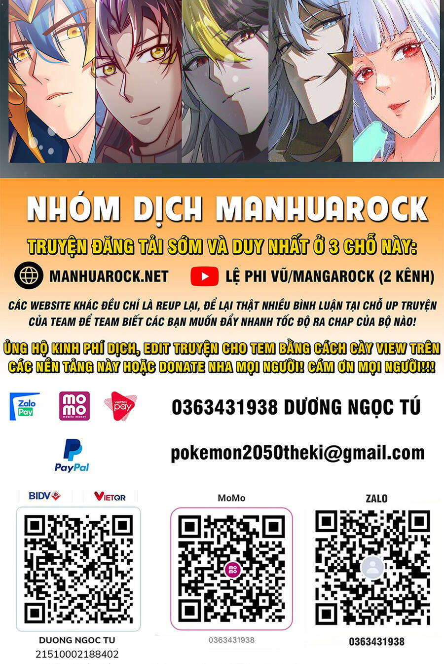 Đỉnh Cấp Khí Vận, Lặng Lẽ Tu Luyện Ngàn Năm Chapter 61 - Trang 2