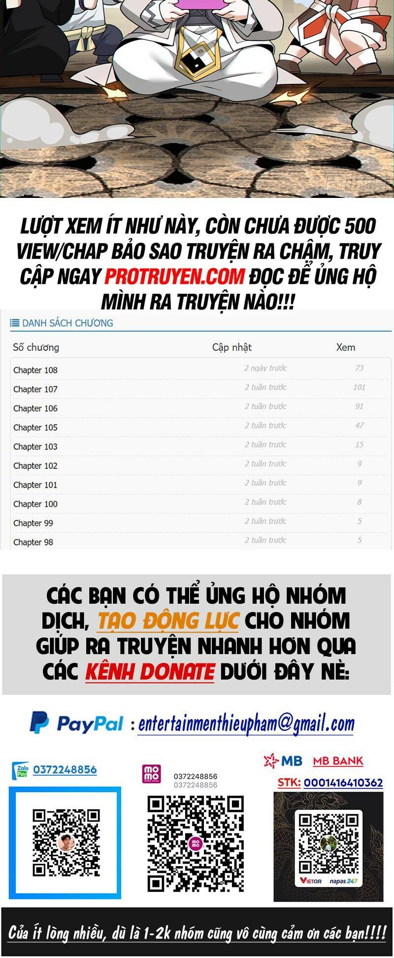Đồ Đệ Của Ta Đều Là Đại Phản Phái Chapter 123 - Trang 2
