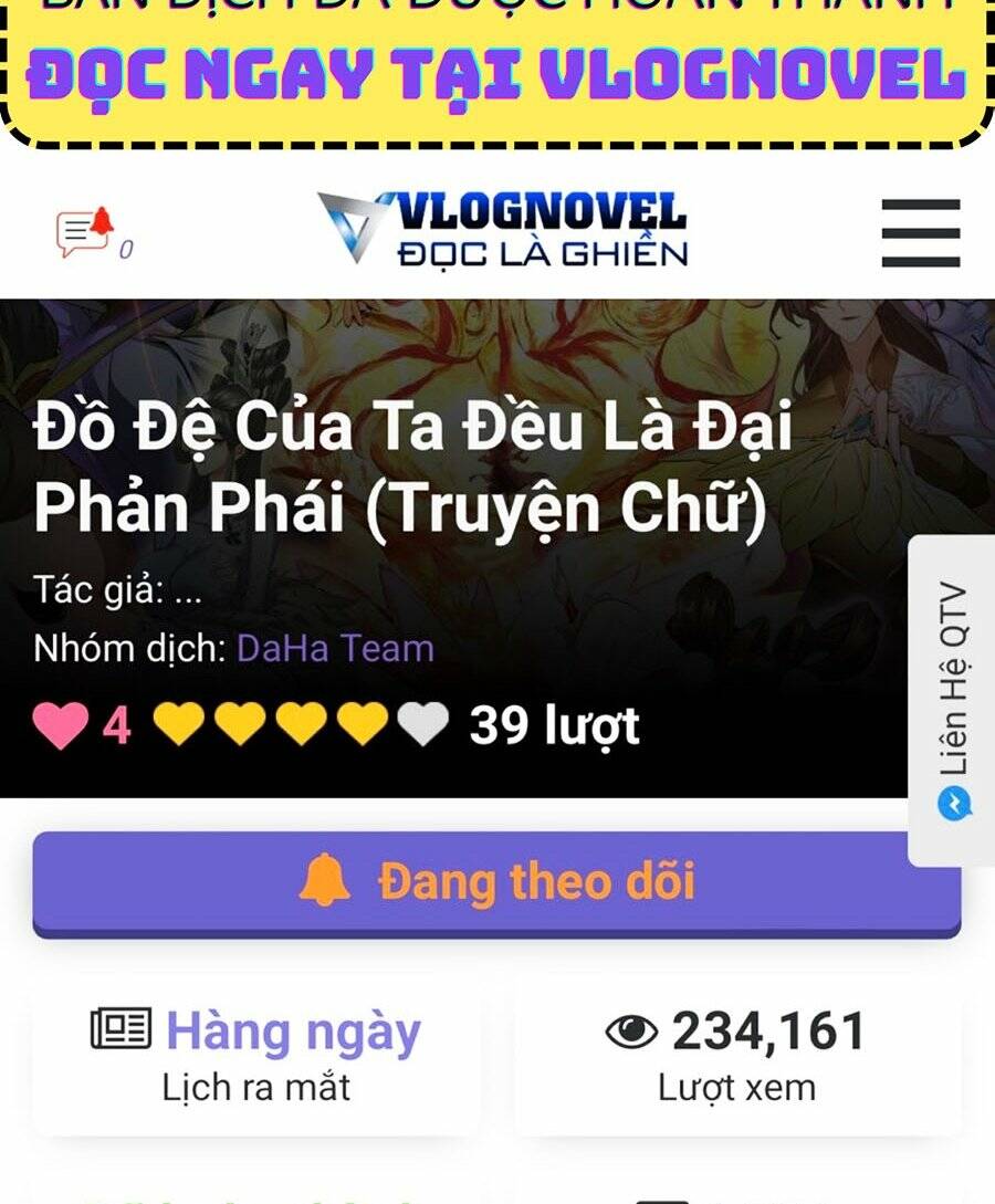 Đồ Đệ Của Ta Đều Là Đại Phản Phái Chapter 169 - Trang 2