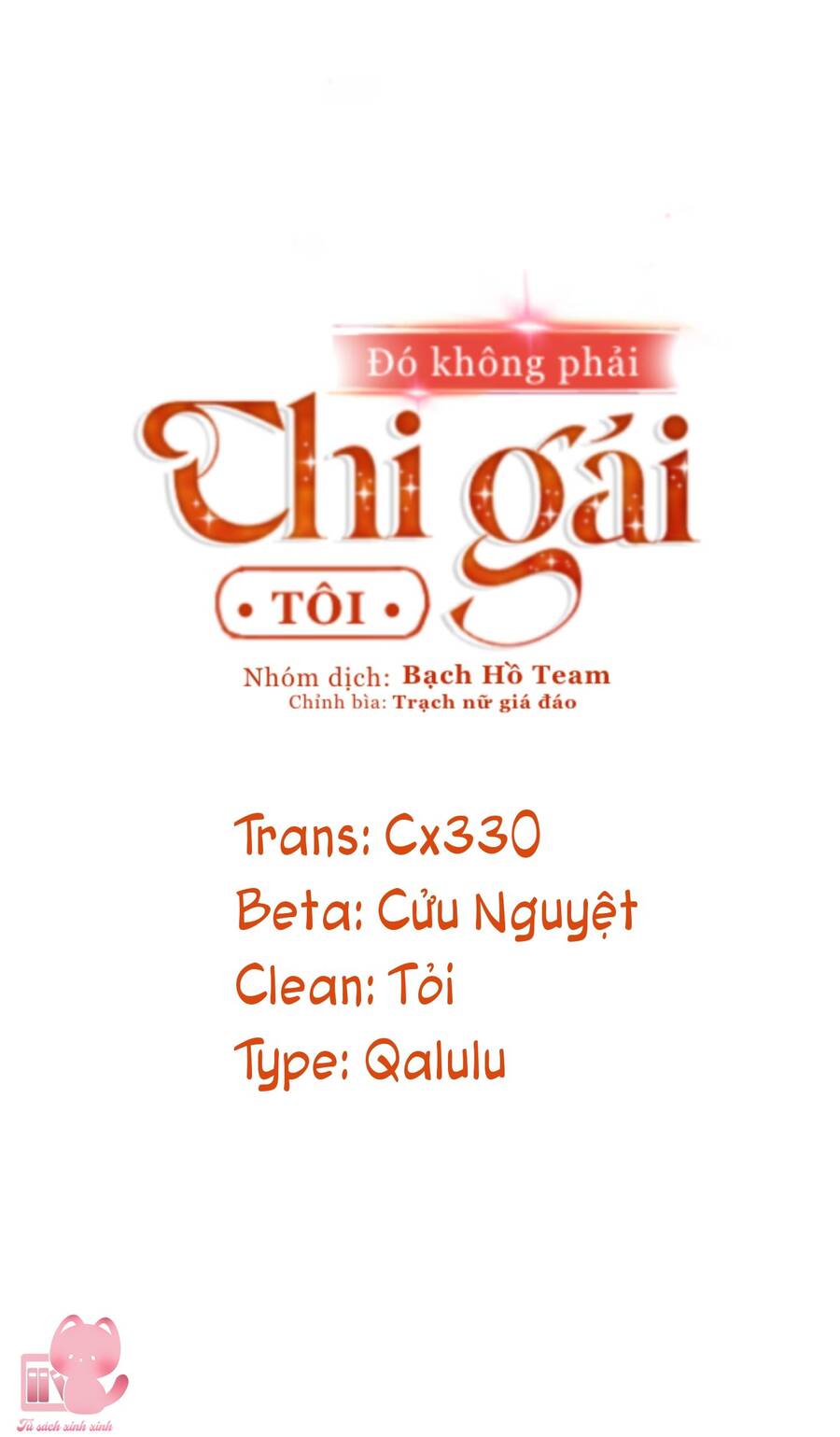 Đó Không Phải Chị Gái Tôi Chapter 14 - Trang 2