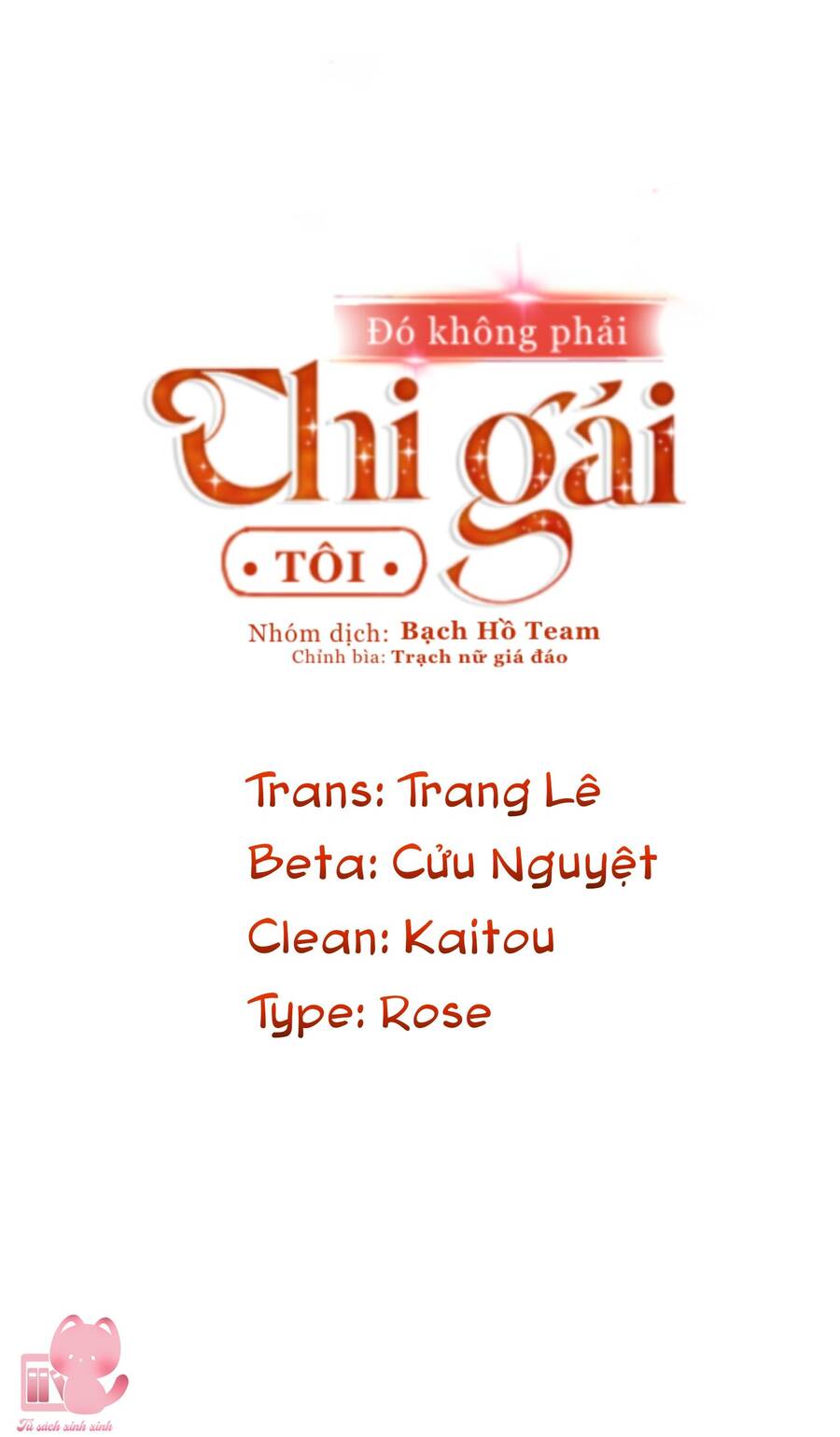 Đó Không Phải Chị Gái Tôi Chapter 17 - Trang 2