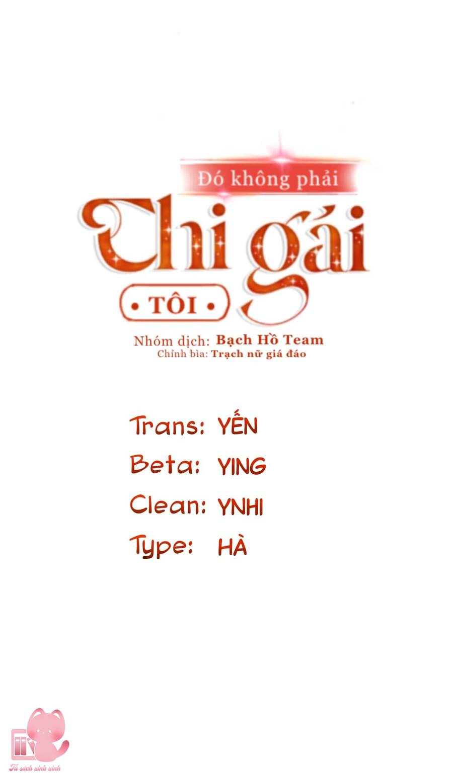 Đó Không Phải Chị Gái Tôi Chapter 28 - Trang 2