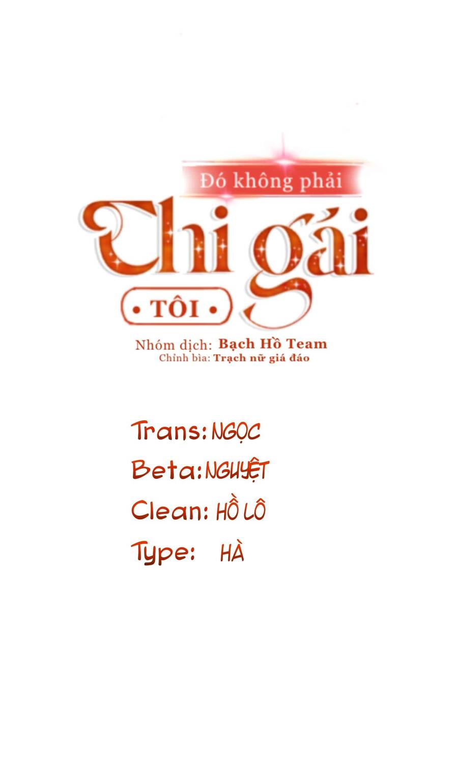 Đó Không Phải Chị Gái Tôi Chapter 31 - Trang 2