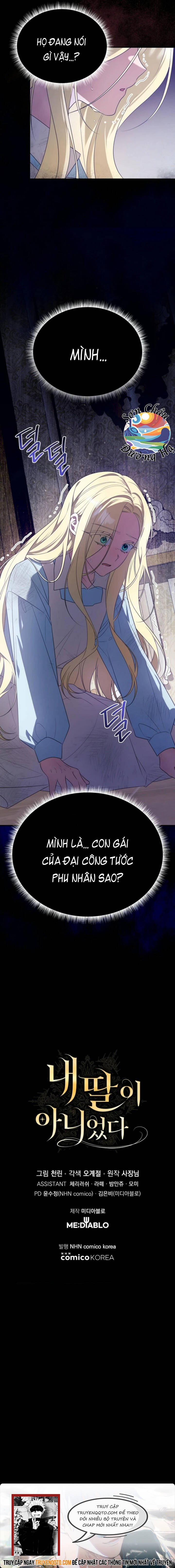 Đó Không Phải Con Gái Tôi Chapter 16 - Trang 2