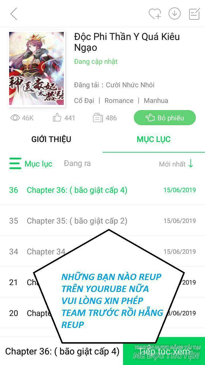 Độc Phi Thần Y Quá Kiêu Ngạo Chapter 38 - Trang 2
