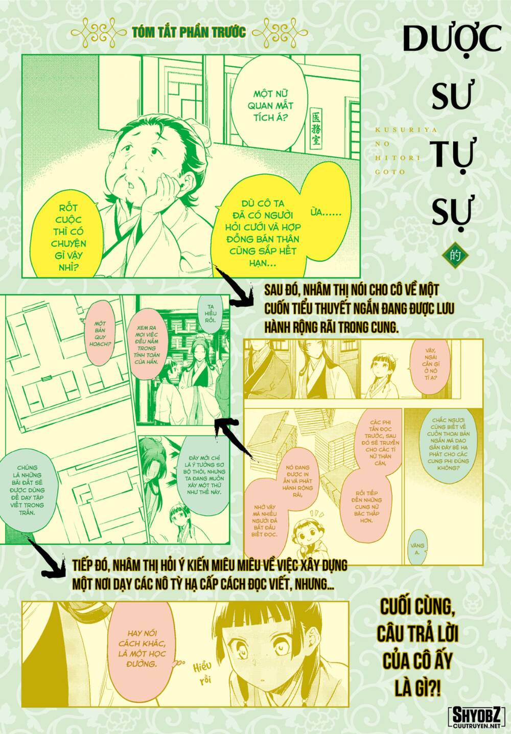 Độc Thoại Của Người Dược Sĩ Chapter 44.2 - Trang 2