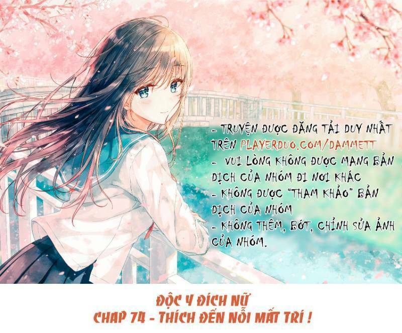 Độc Y Đích Nữ Chapter 74 - Trang 2
