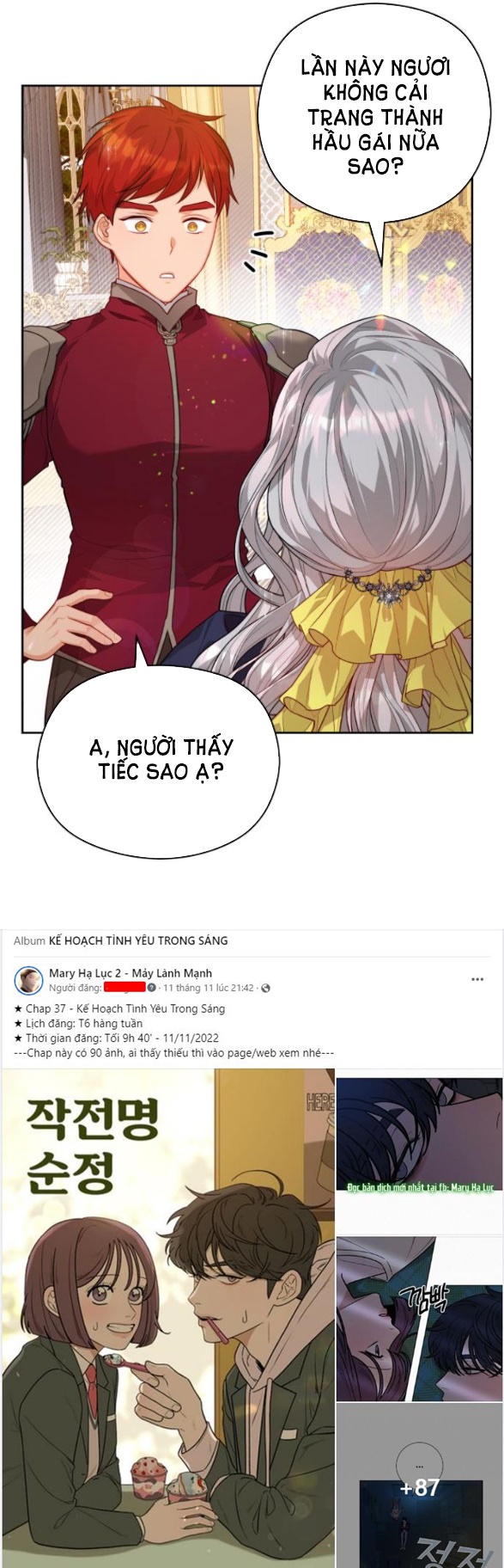 Đôi Môi Trên Lưỡi Dao Chapter 11.2 - Trang 2