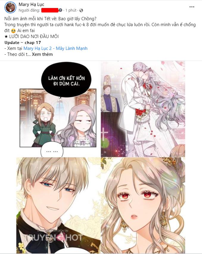 Đôi Môi Trên Lưỡi Dao Chapter 17.1 - Trang 2