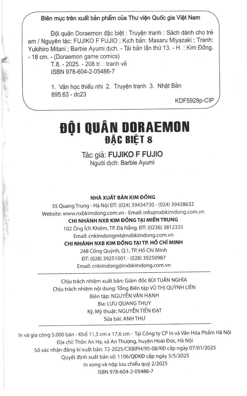 Đội Quân Doraemon Đặc Biệt Chapter 103 - Trang 2