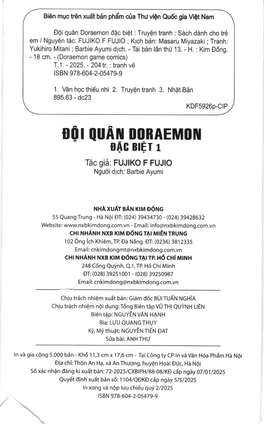 Đội Quân Doraemon Đặc Biệt Chapter 13 - Trang 2