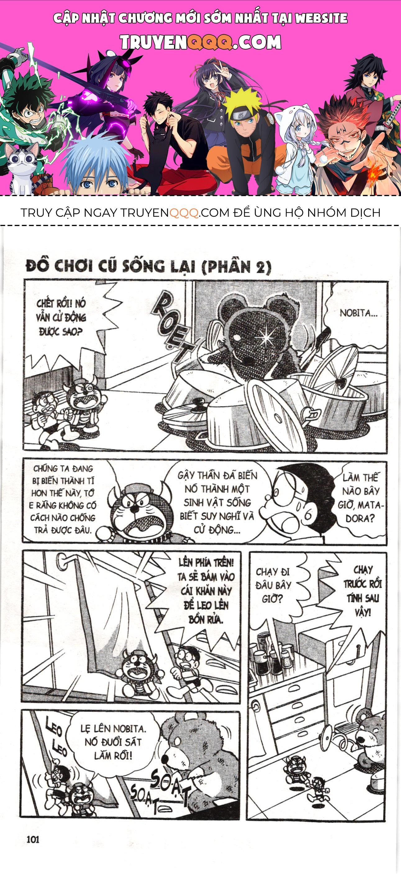 Đội Quân Doraemon Đặc Biệt Chapter 45 - Trang 2