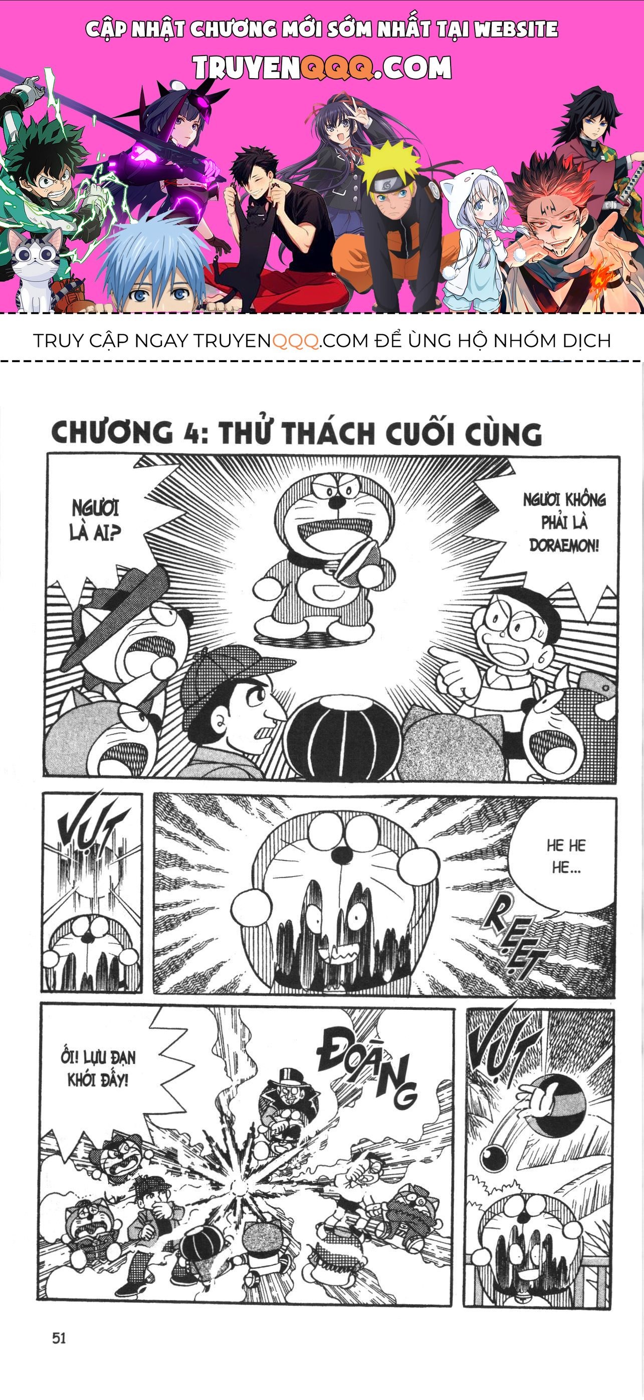Đội Quân Doraemon Đặc Biệt Chapter 55 - Trang 2