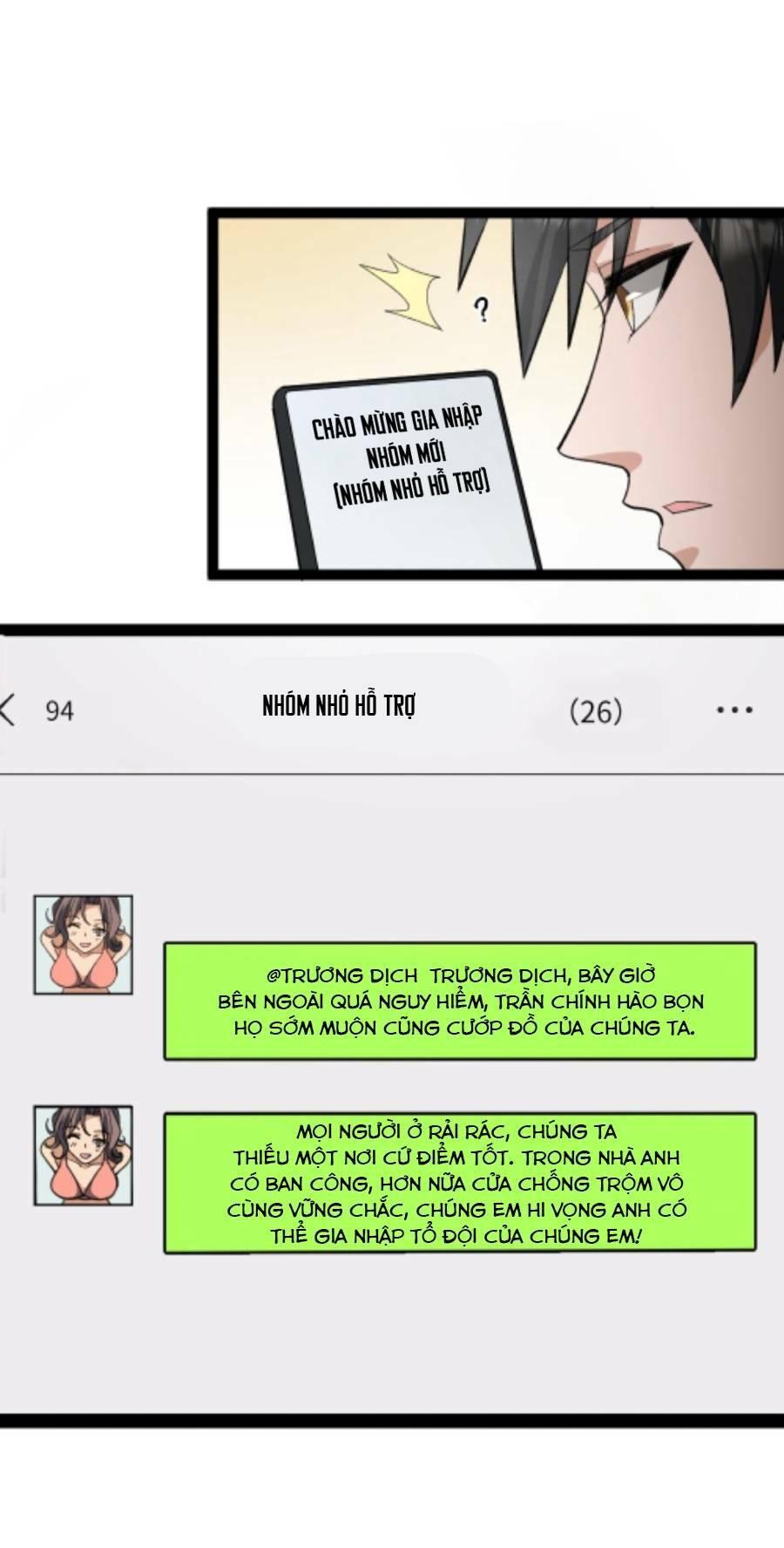 Đóng Băng Toàn Cầu: Tôi Gây Dựng Nên Phòng An Toàn Thời Tận Chapter 23 - Trang 2