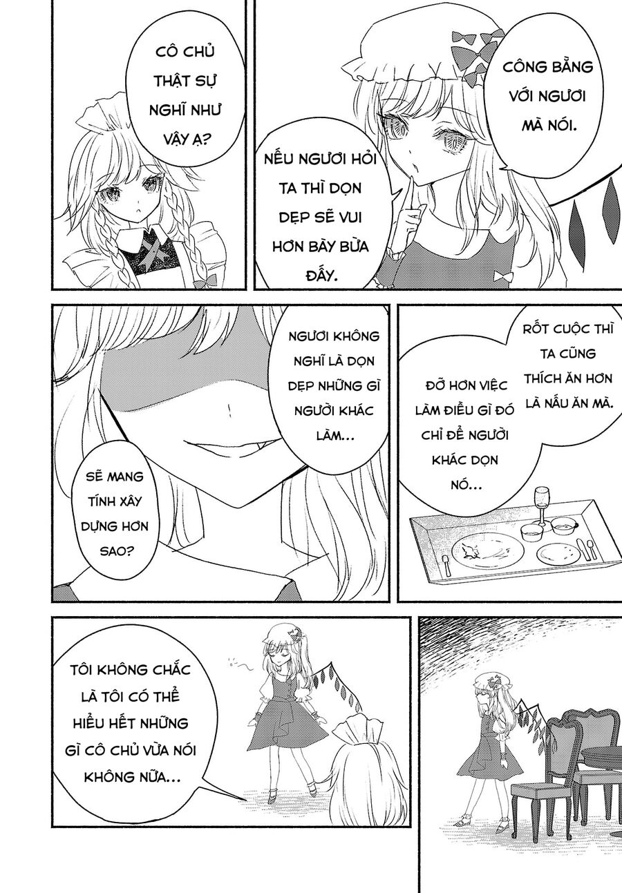 Đông Phương Trí Linh Kỳ Truyện ~ Thám Tử Bất Tuân Satori Chapter 3.5 - Trang 2