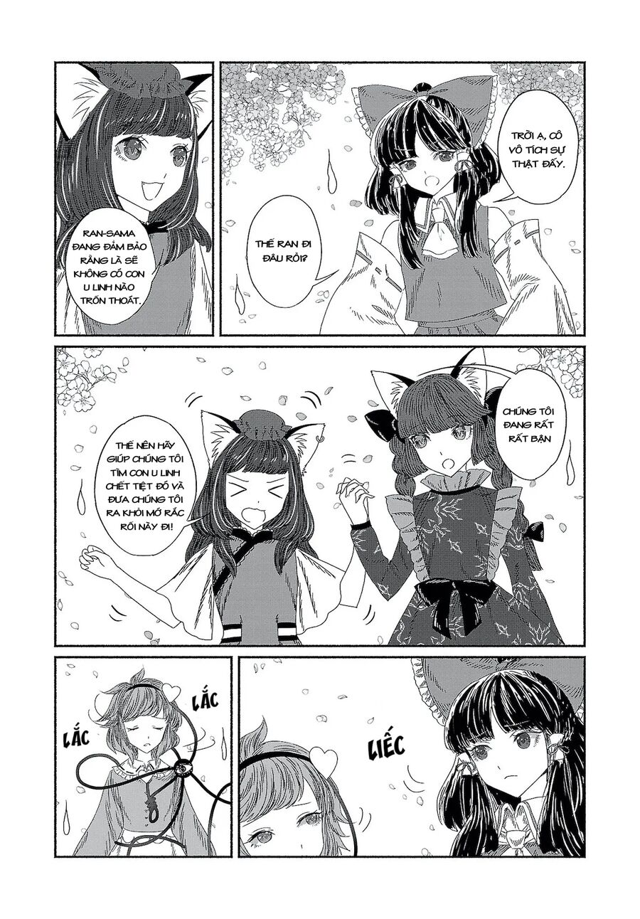 Đông Phương Trí Linh Kỳ Truyện ~ Thám Tử Bất Tuân Satori Chapter 8 - Trang 2