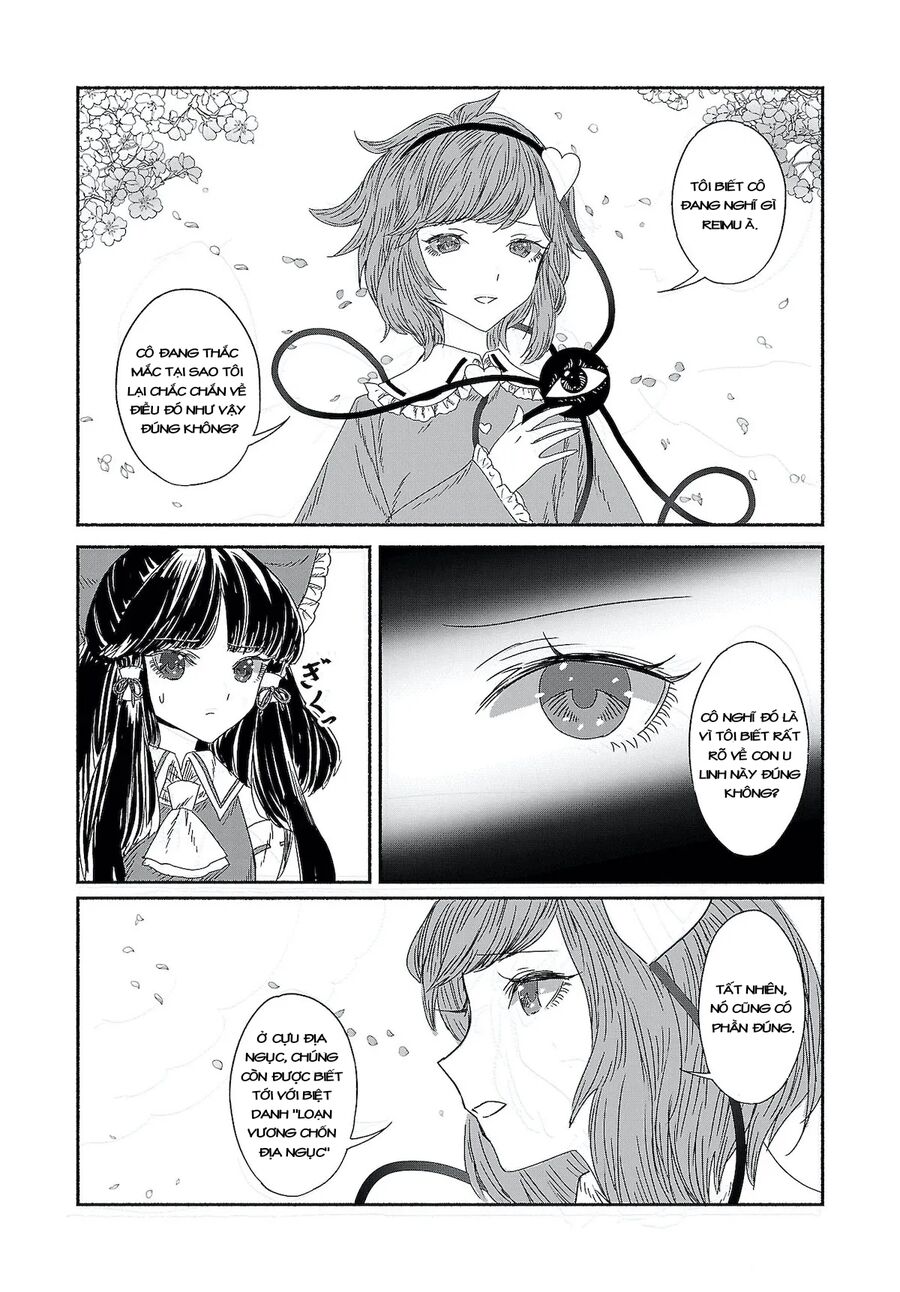 Đông Phương Trí Linh Kỳ Truyện ~ Thám Tử Bất Tuân Satori Chapter 8 - Trang 2