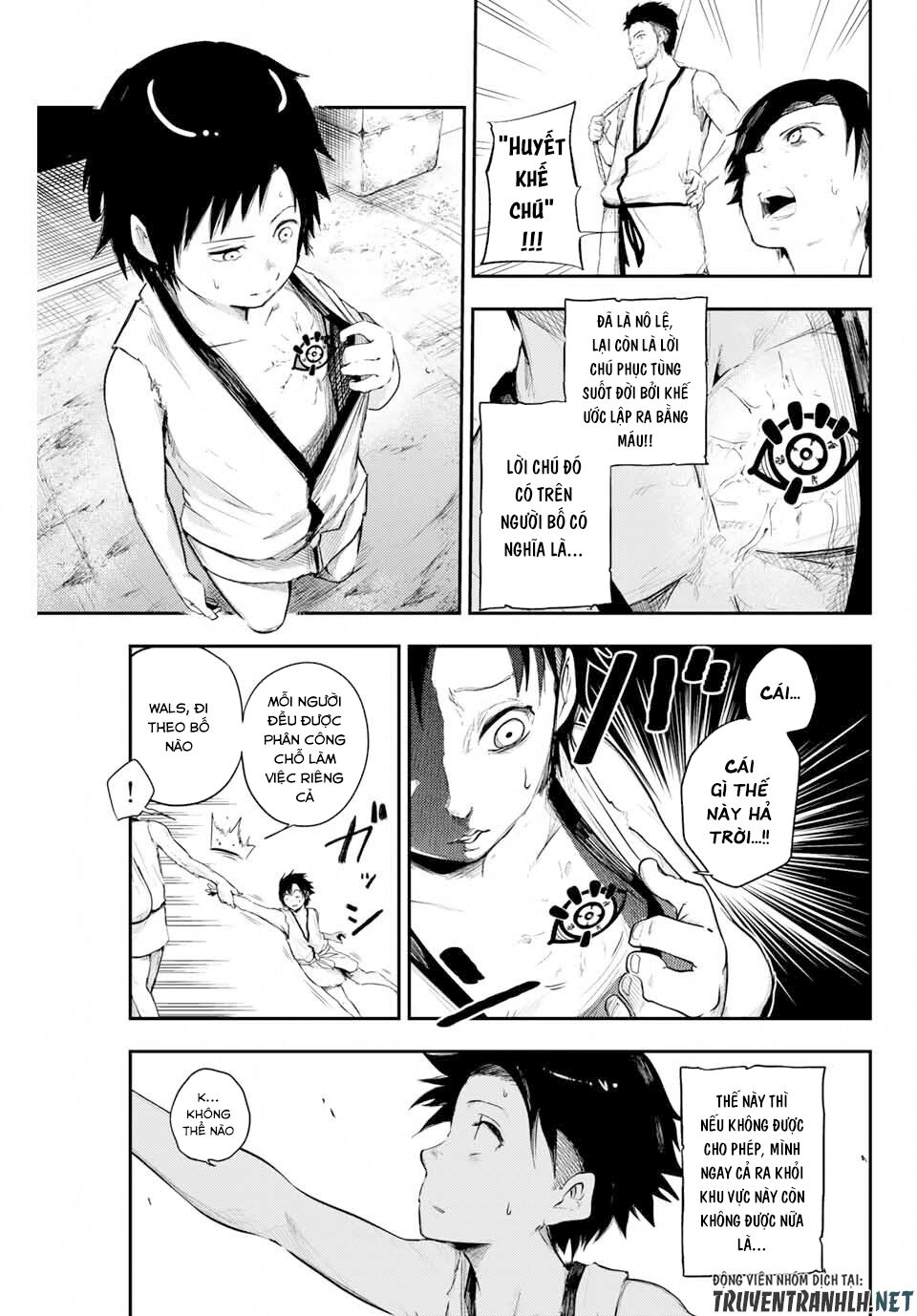 Dorei Tensei: Sono Dorei, Saikyou No Moto Ouji Ni Tsuki Chapter 1 - Trang 2