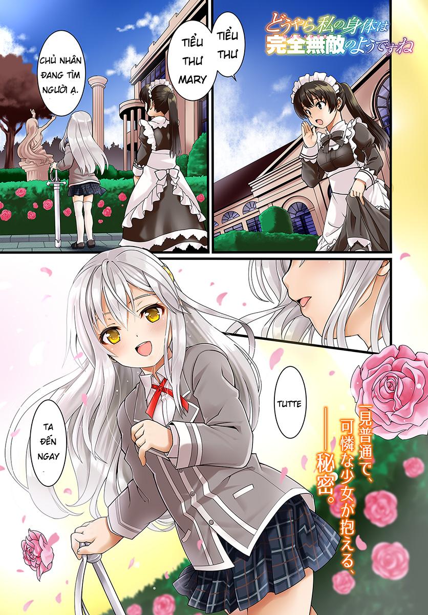 Douyara Watashi No Karada Wa Kanzen Muteki No You Desu Ne Chapter 1 - Trang 2