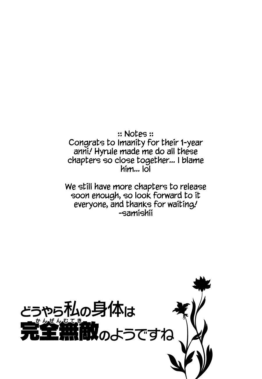 Douyara Watashi No Karada Wa Kanzen Muteki No You Desu Ne Chapter 10.2 - Trang 2