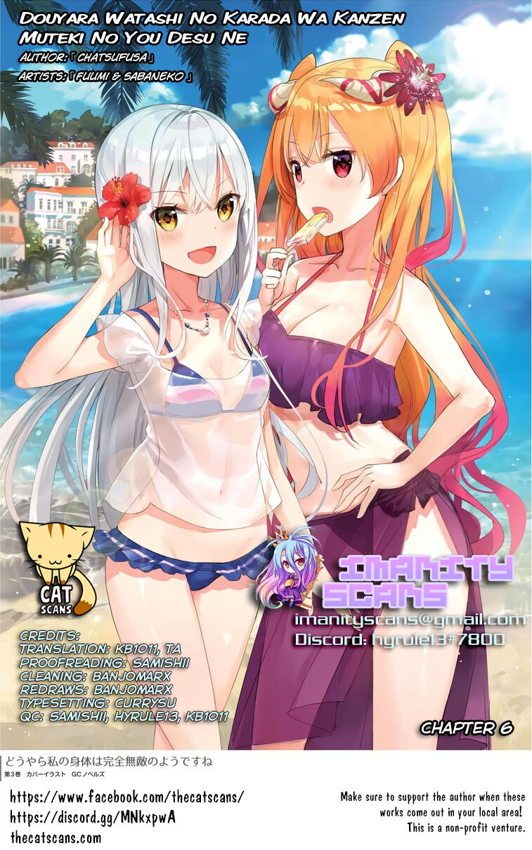 Douyara Watashi No Karada Wa Kanzen Muteki No You Desu Ne Chapter 6 - Trang 2