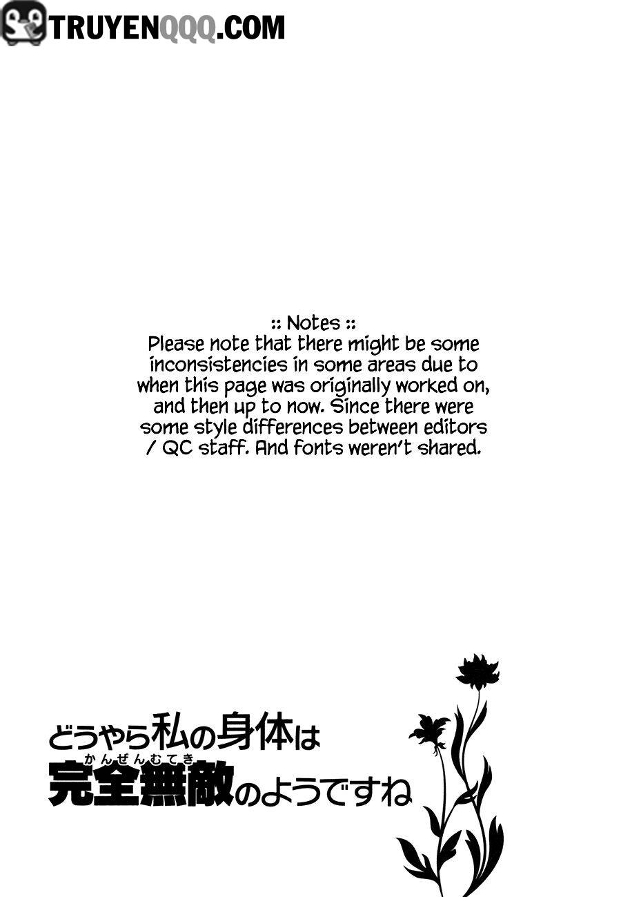 Douyara Watashi No Karada Wa Kanzen Muteki No You Desu Ne Chapter 7.2 - Trang 2