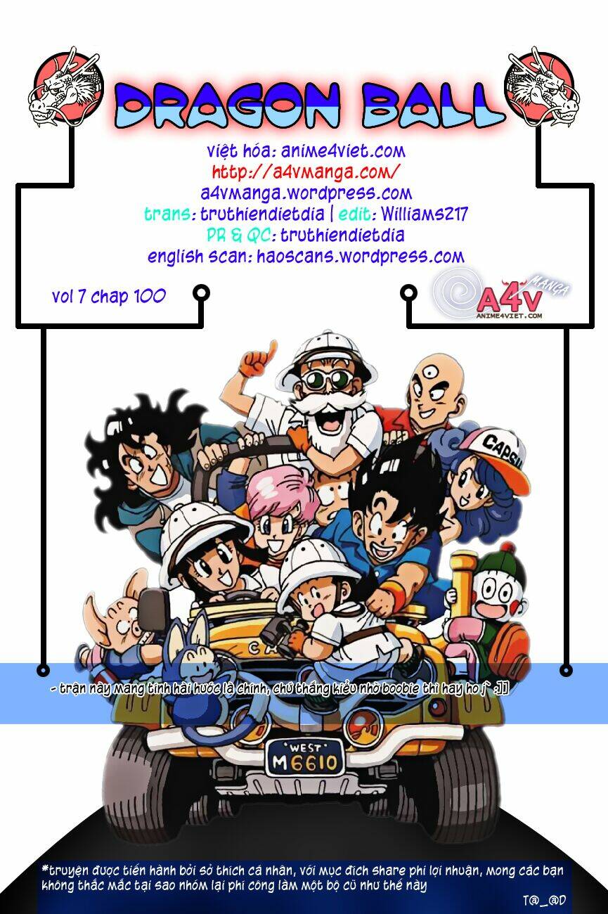 Dragon Ball – Bảy Viên Ngọc Rồng Chapter 100 - Trang 2