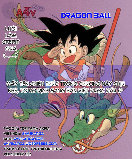 Dragon Ball – Bảy Viên Ngọc Rồng Chapter 132 - Trang 2