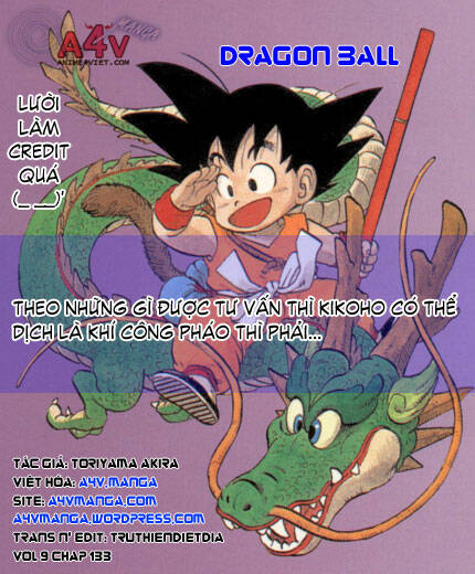 Dragon Ball – Bảy Viên Ngọc Rồng Chapter 133 - Trang 2