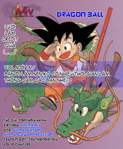 Dragon Ball – Bảy Viên Ngọc Rồng Chapter 135 - Trang 2
