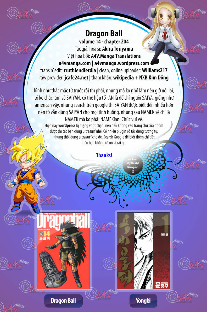 Dragon Ball – Bảy Viên Ngọc Rồng Chapter 204 - Trang 2