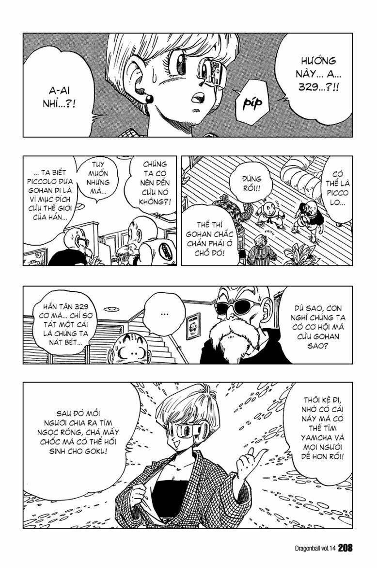 Dragon Ball – Bảy Viên Ngọc Rồng Chapter 209 - Trang 2