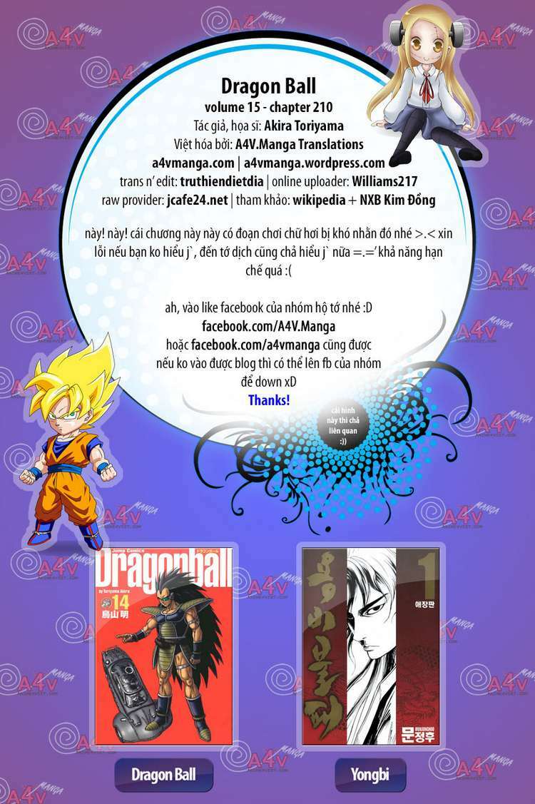 Dragon Ball – Bảy Viên Ngọc Rồng Chapter 210 - Trang 2