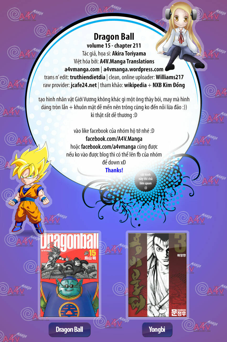 Dragon Ball – Bảy Viên Ngọc Rồng Chapter 211 - Trang 2