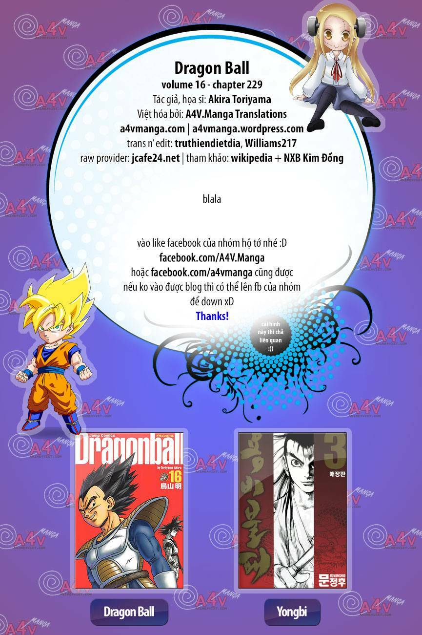 Dragon Ball – Bảy Viên Ngọc Rồng Chapter 229 - Trang 2