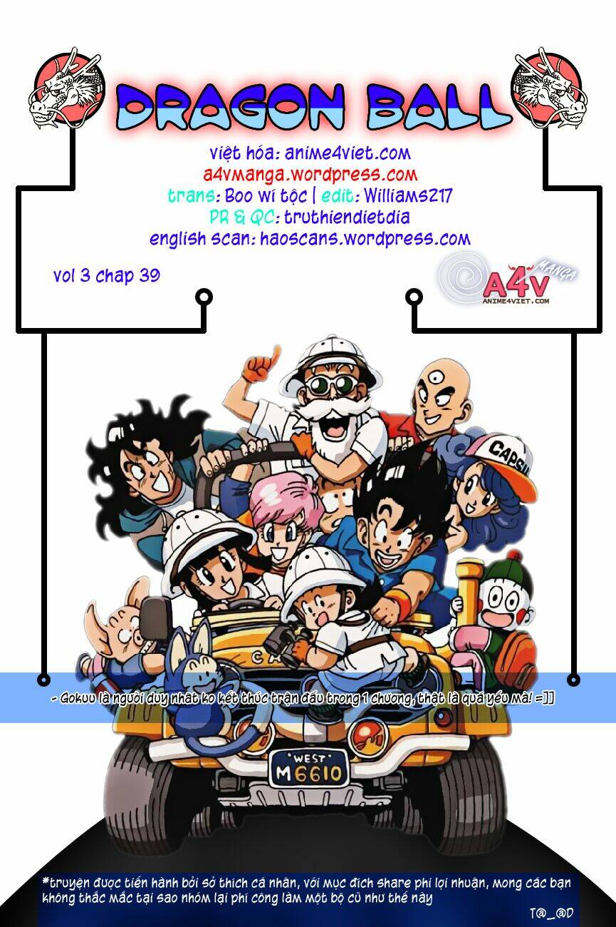 Dragon Ball – Bảy Viên Ngọc Rồng Chapter 39 - Trang 2