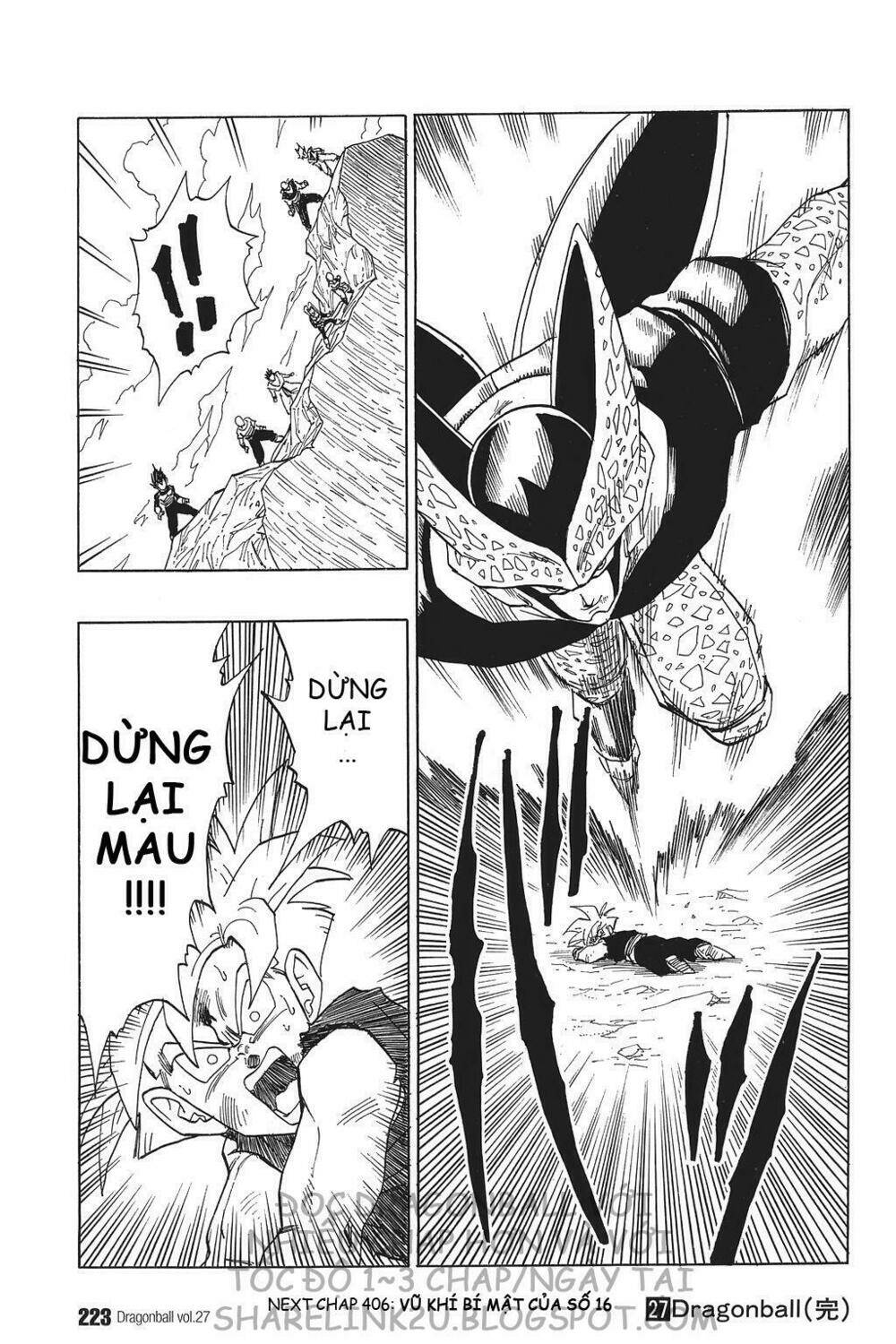 Dragon Ball – Bảy Viên Ngọc Rồng Chapter 405 - Trang 2