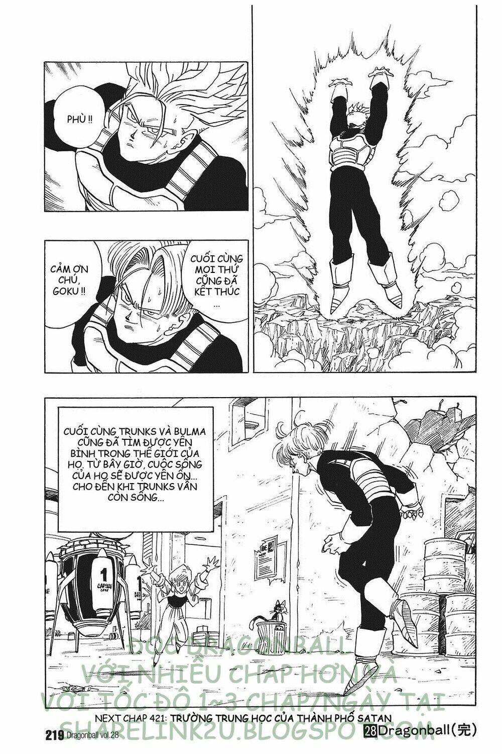 Dragon Ball – Bảy Viên Ngọc Rồng Chapter 420 - Trang 2