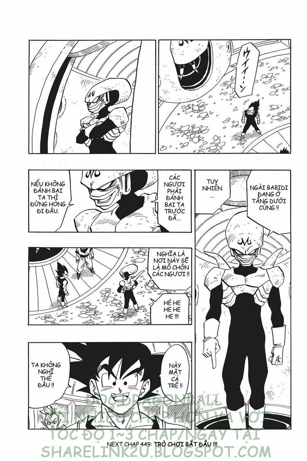 Dragon Ball – Bảy Viên Ngọc Rồng Chapter 448 - Trang 2