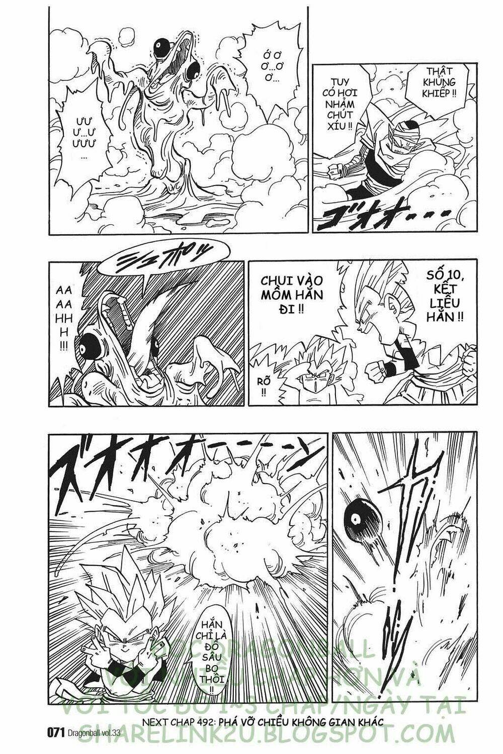 Dragon Ball – Bảy Viên Ngọc Rồng Chapter 491 - Trang 2