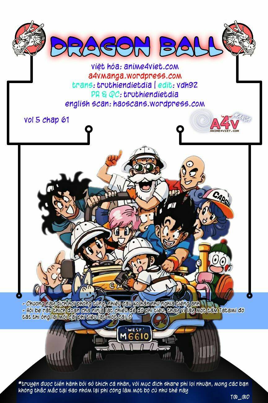 Dragon Ball – Bảy Viên Ngọc Rồng Chapter 61 - Trang 2