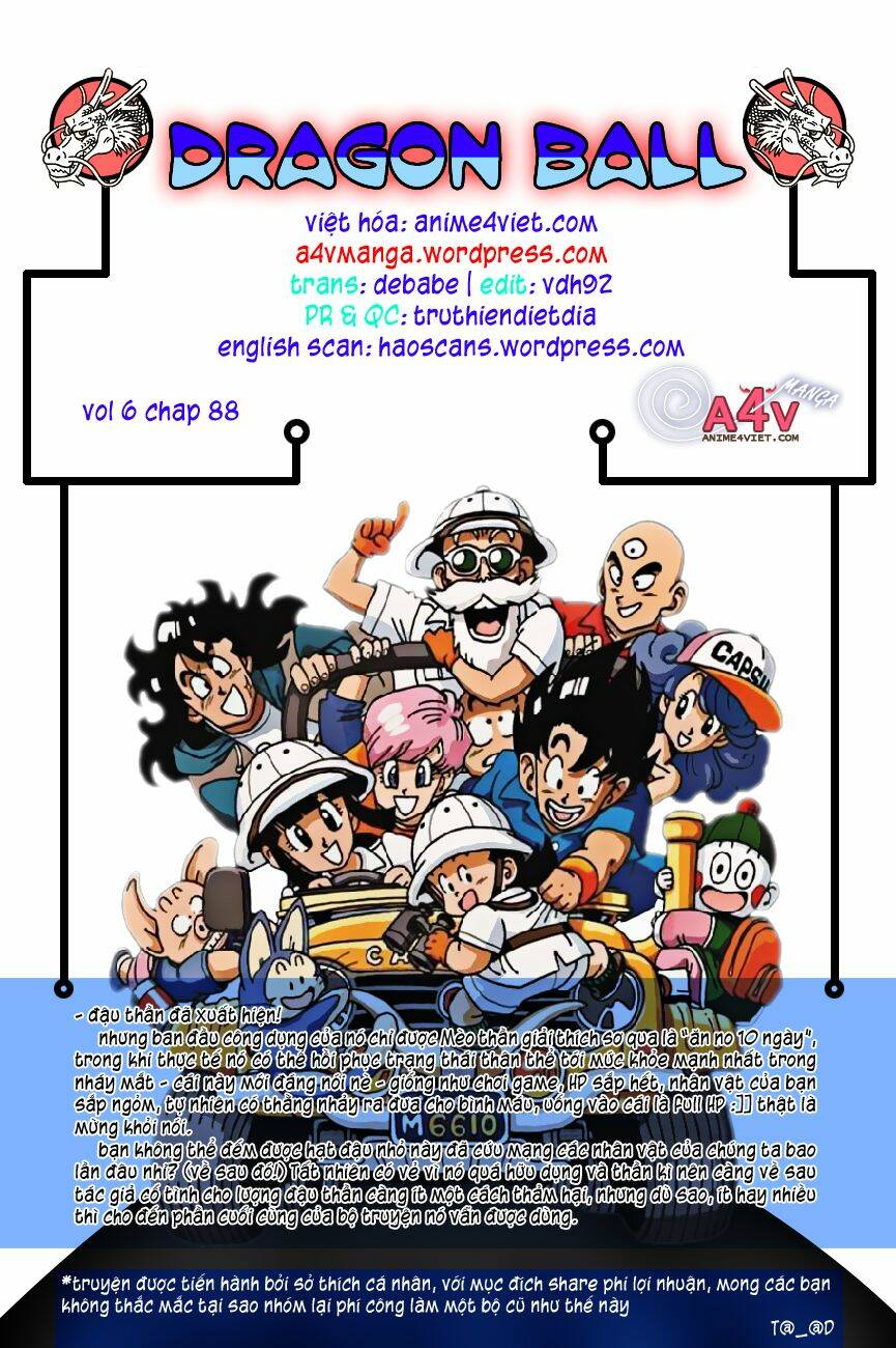 Dragon Ball – Bảy Viên Ngọc Rồng Chapter 88 - Trang 2