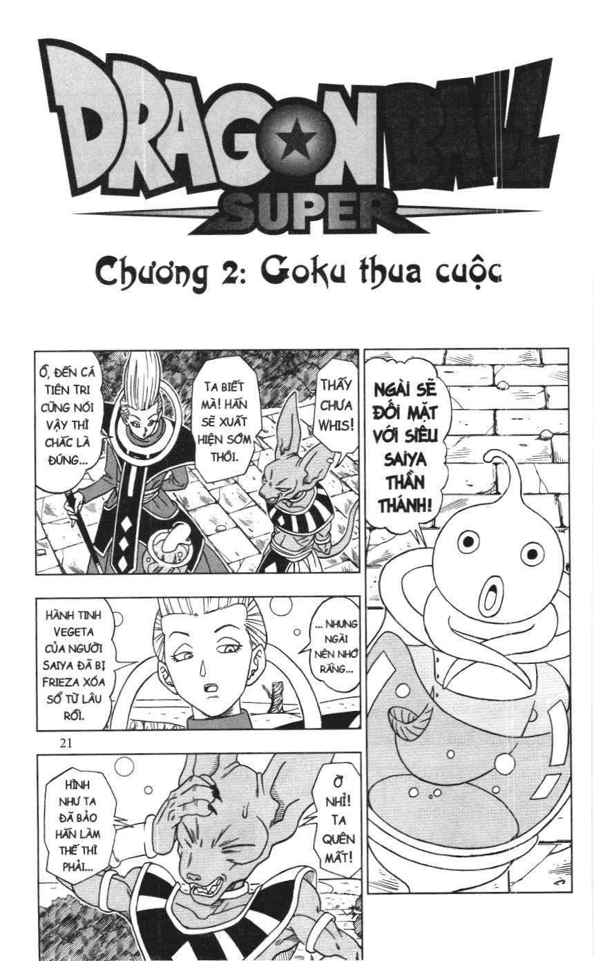 Dragon Ball Super (Nxb Kim Đồng) Chapter 2 - Trang 2