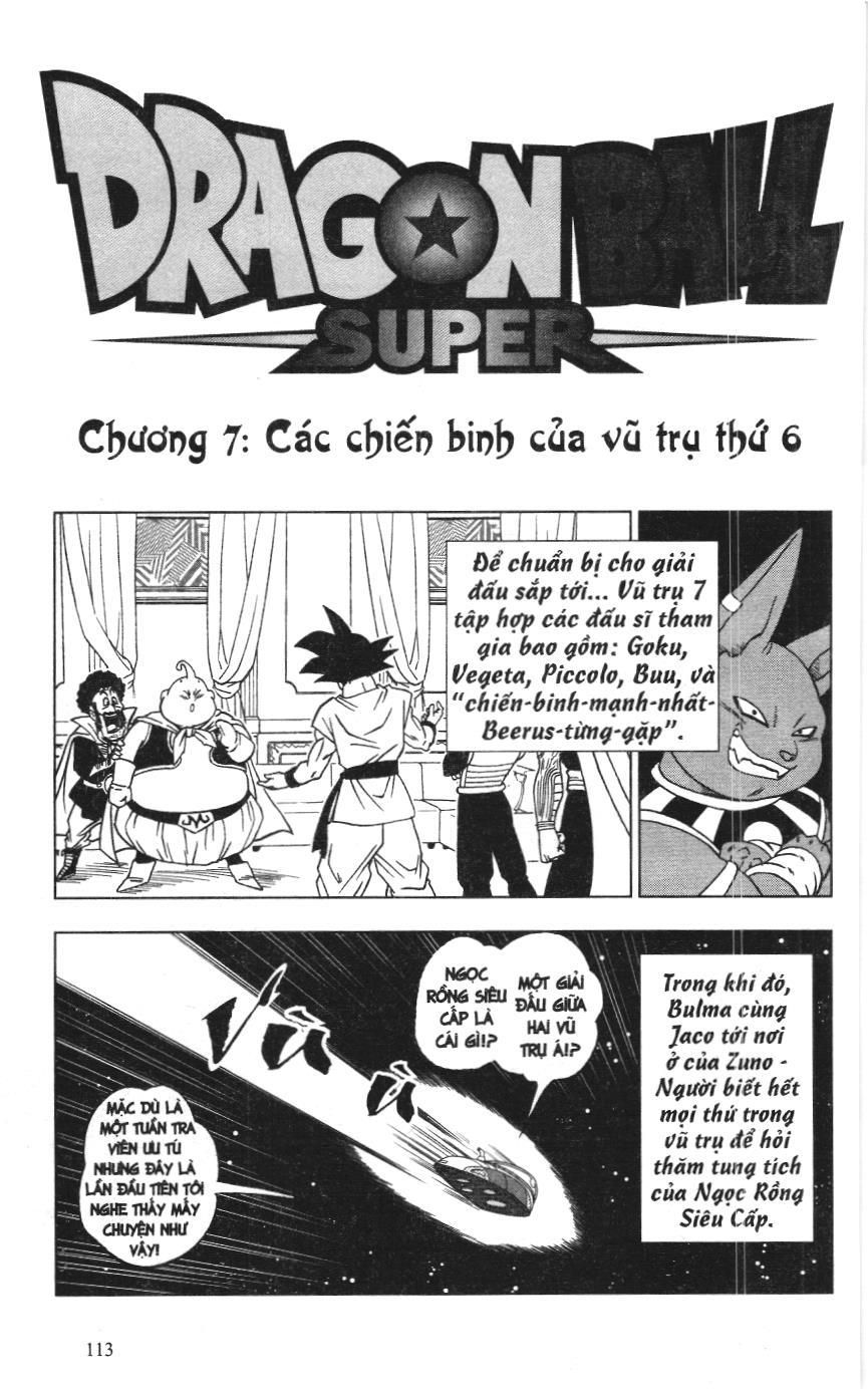 Dragon Ball Super (Nxb Kim Đồng) Chapter 6.1 - Trang 2