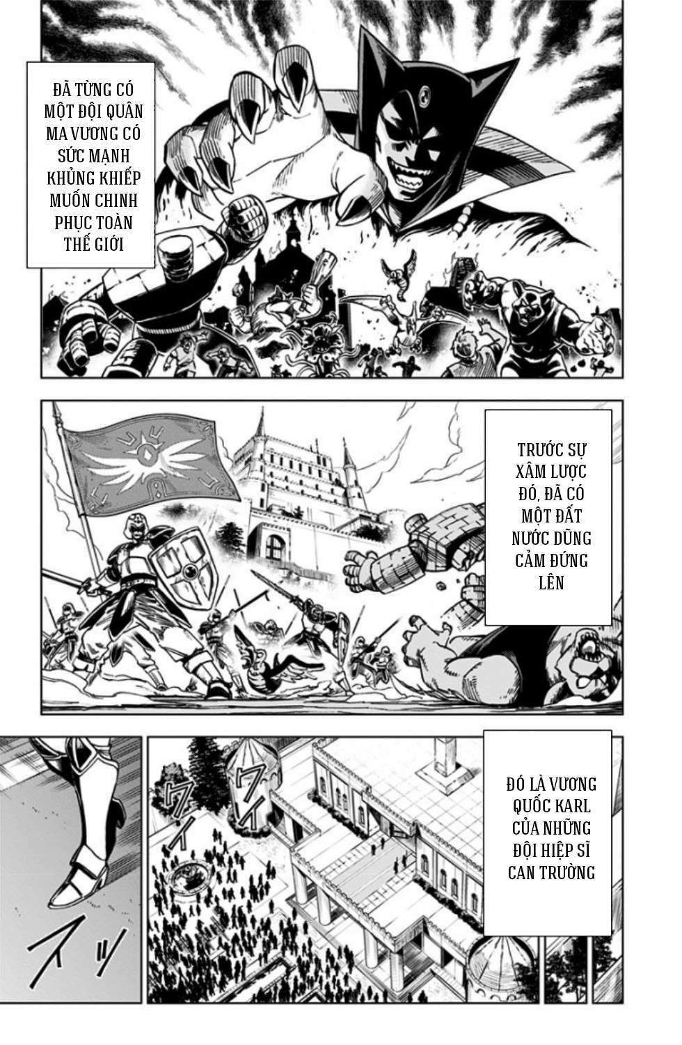 Dragon Quest – Dũng Giả Avan Và Ngục Viêm Ma Vương Chapter 1 - Trang 2